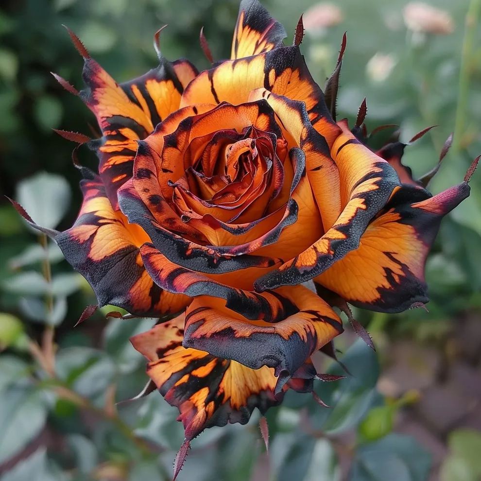 Flame Warcraft Rose Seeds