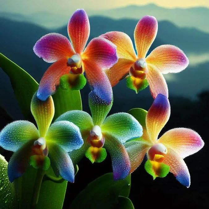 [Copy]Ghost Orchid--Polka Dot Starfish