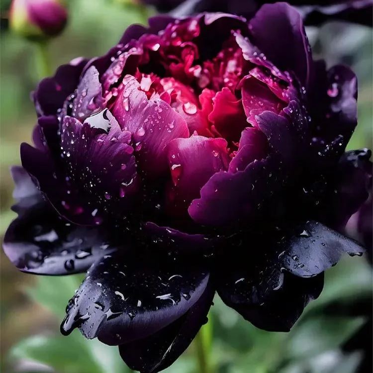 BLACK BEAUTY PEONY FLOWER SEEDS