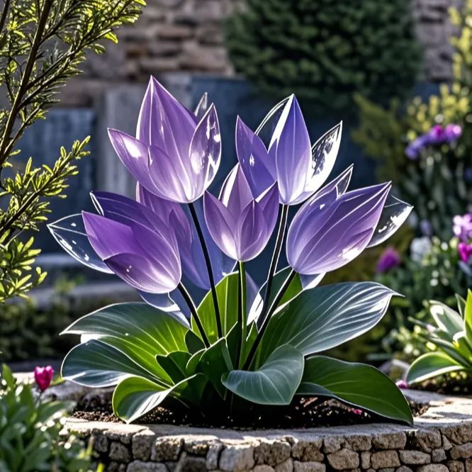 Colorful Exquisite Crystal Flower💎