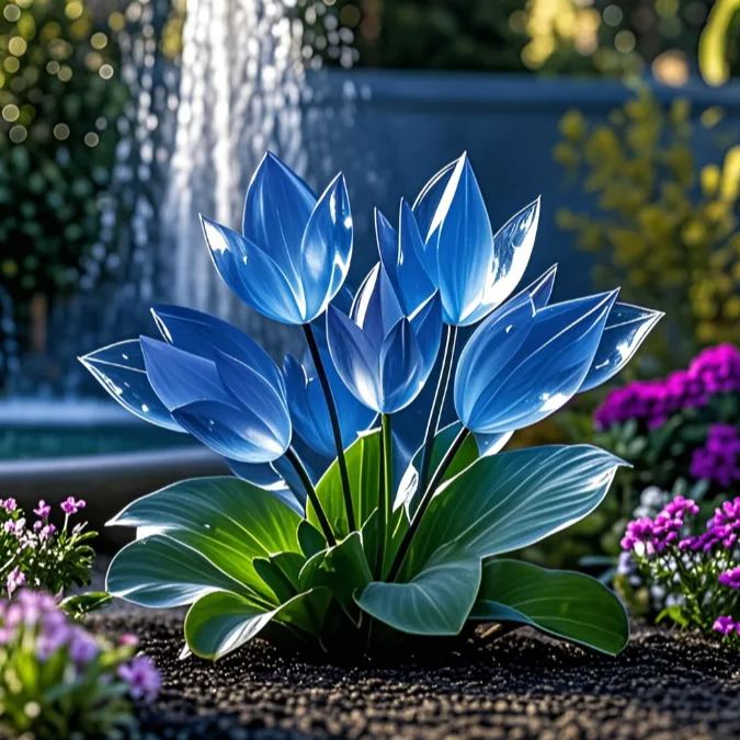 Colorful Exquisite Crystal Flower💎