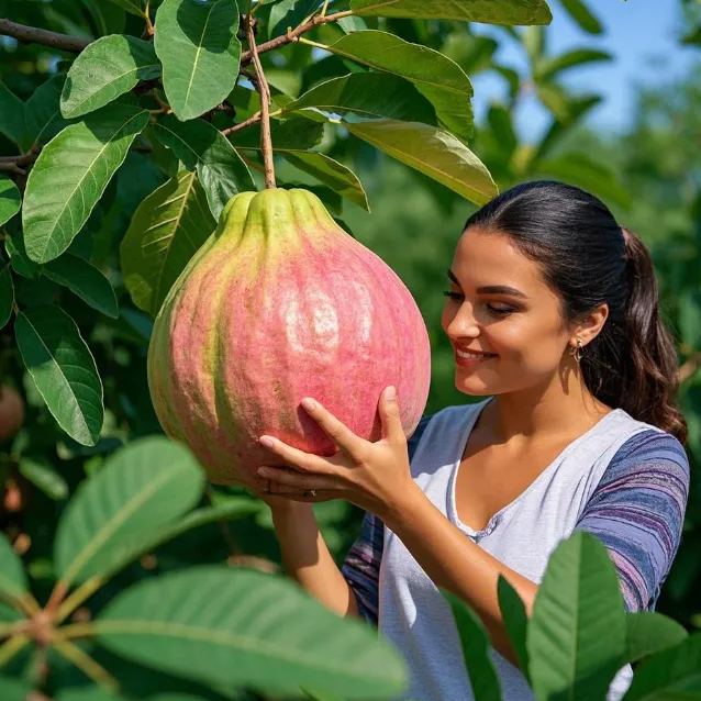 Giant Pink Guava