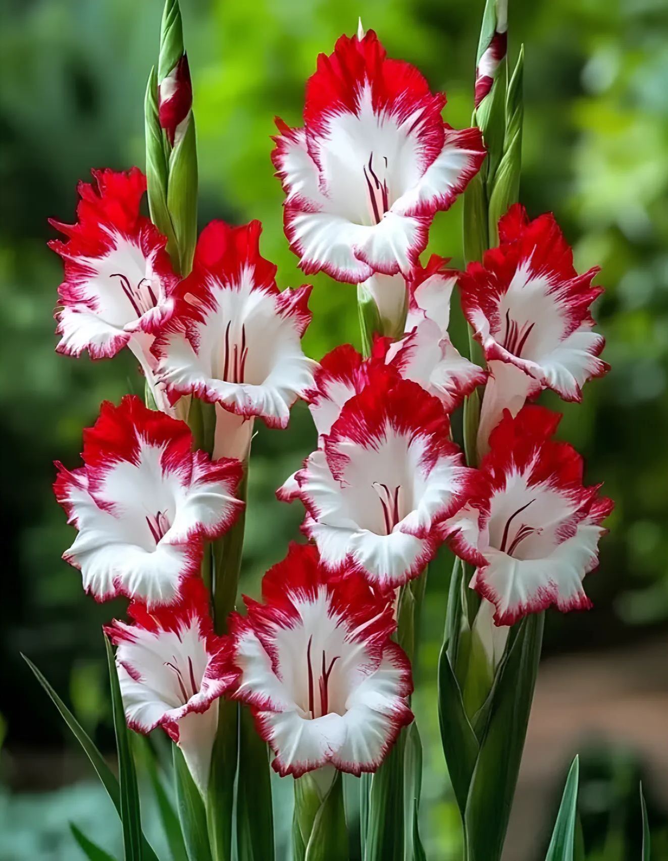 Rare Multi-Colored Gladiolus Bulbs 