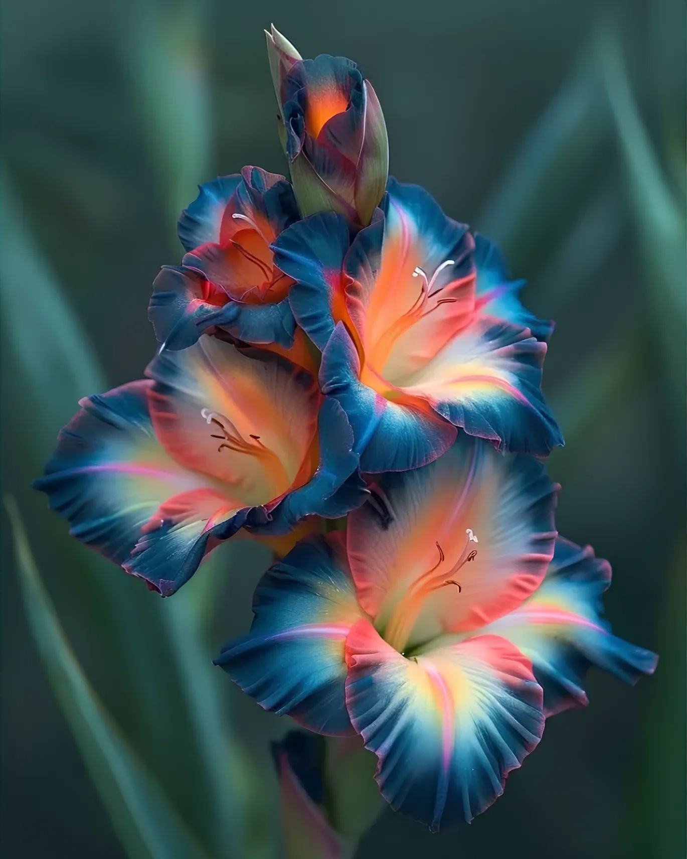Rare Multi-Colored Gladiolus Bulbs 