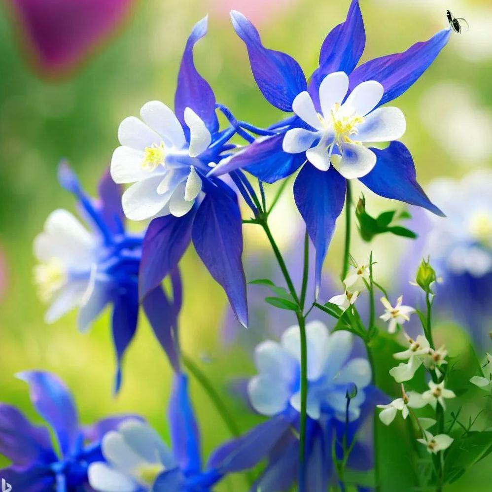 🐈‍⬛Cat's Paw Flower Seeds Columbine Seeds