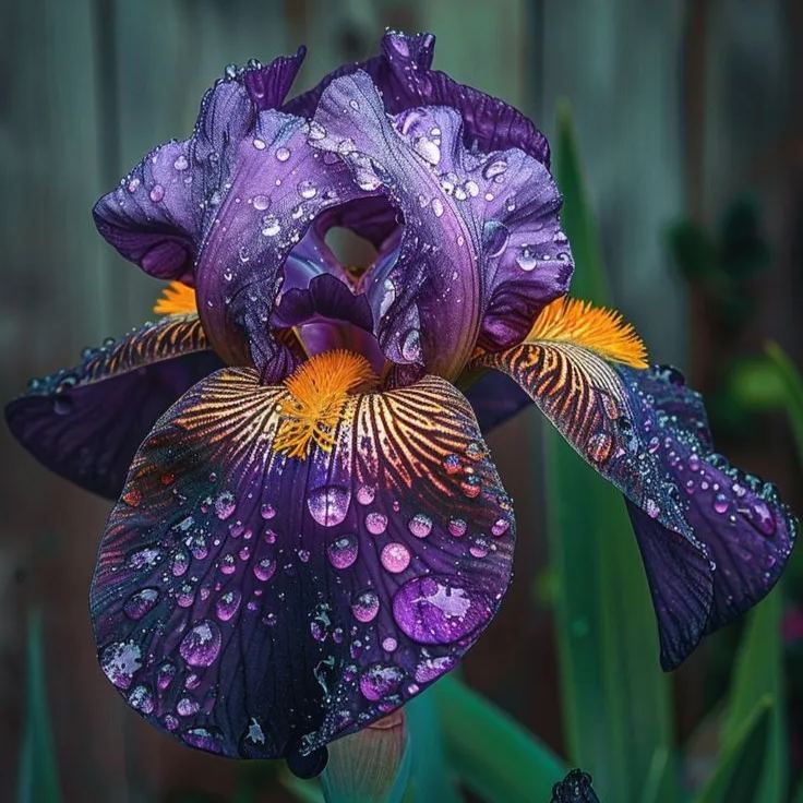 [Copy]Dark Purple Galaxy Iris Bulbs