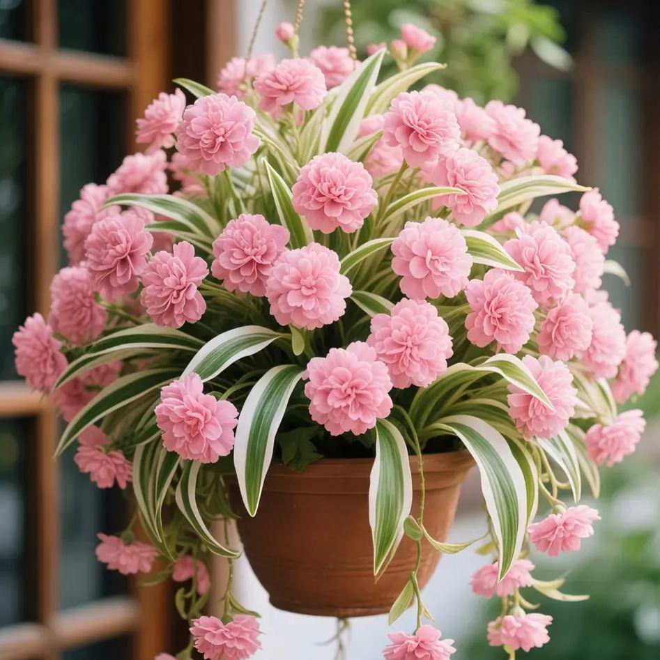 🌼 Fragrant Golden Baby Giant Spider Plant Bulbs