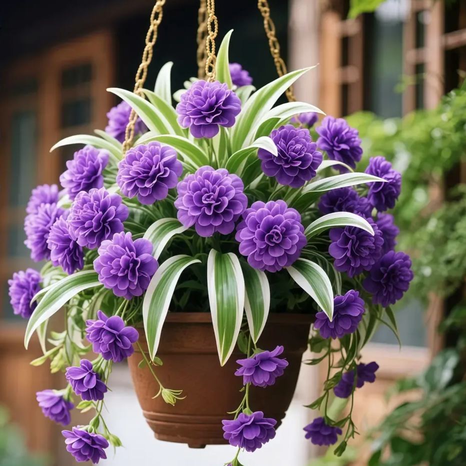 🌼 Fragrant Golden Baby Giant Spider Plant Bulbs
