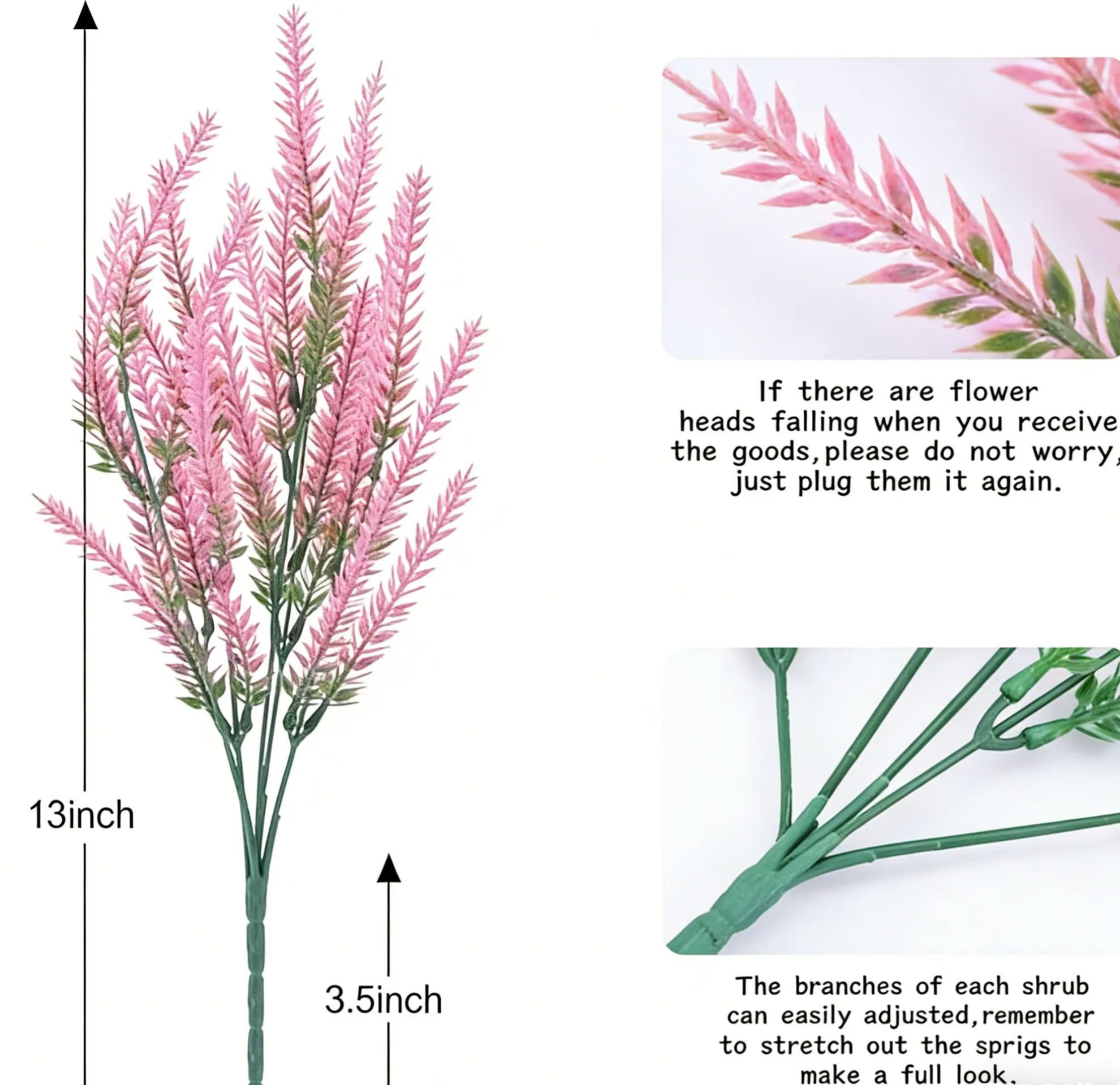 Hot Sale🎁🌸 47% OFF-Outdoor Artificial Lavender Flowers💐