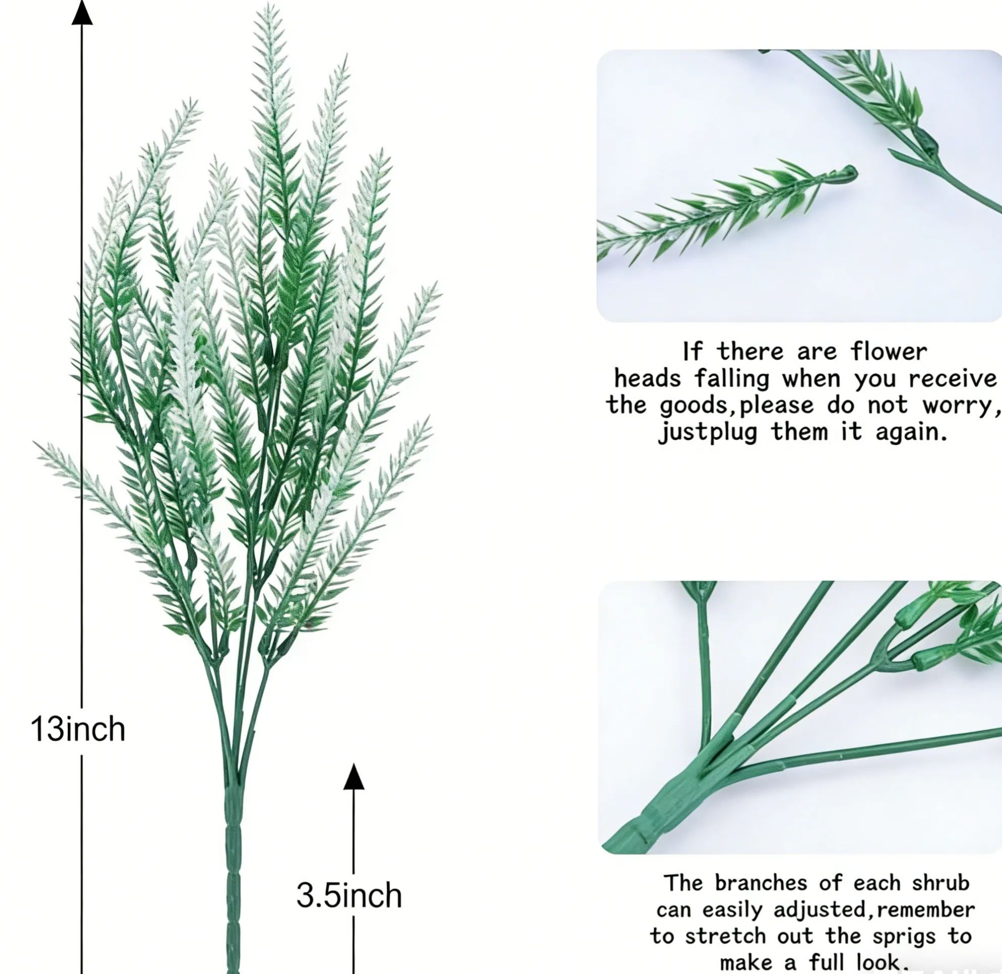  Hot Sale🎁🌸 47% OFF-Outdoor Artificial Lavender Flowers💐