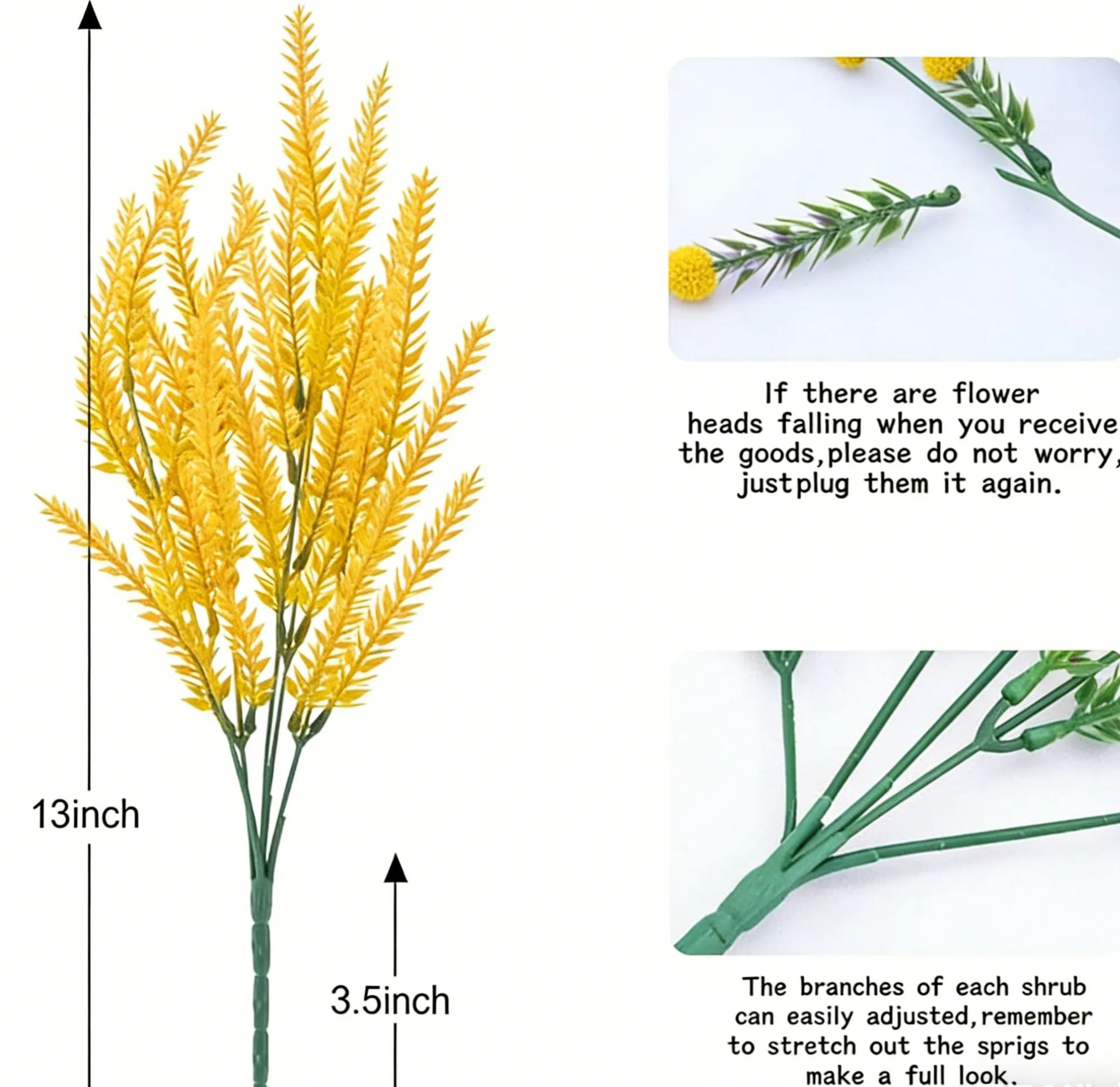  Hot Sale🎁🌸 47% OFF-Outdoor Artificial Lavender Flowers💐