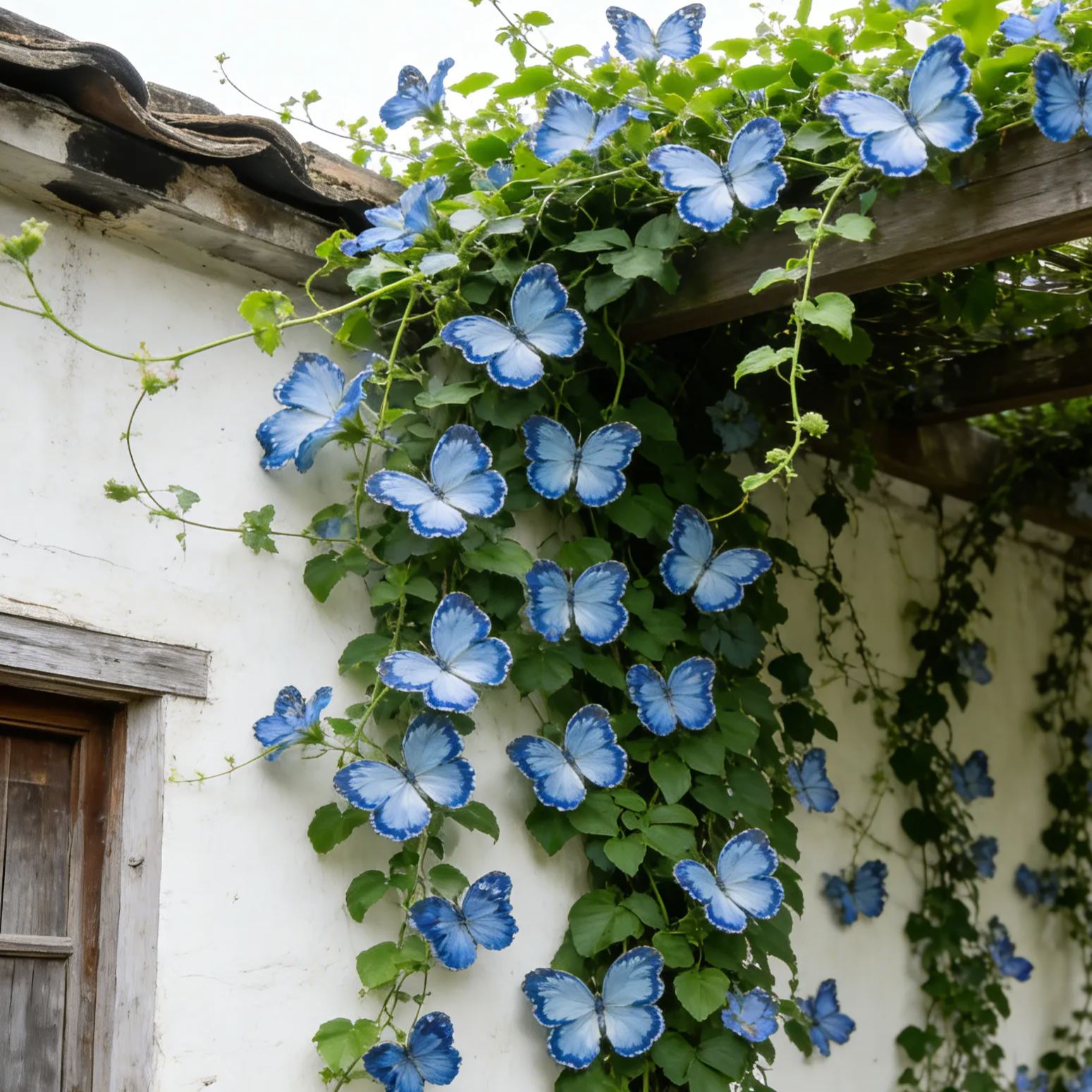 🌸 Rare Climbing Butterfly Morning Glory | Rare & Fast-growing