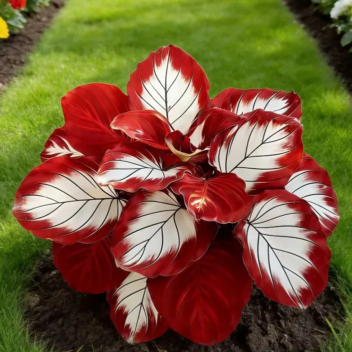 Last Day 58% Off  💜Midnight Purple Heart Hosta Seeds – The King of Shade in the Garden! 🌿