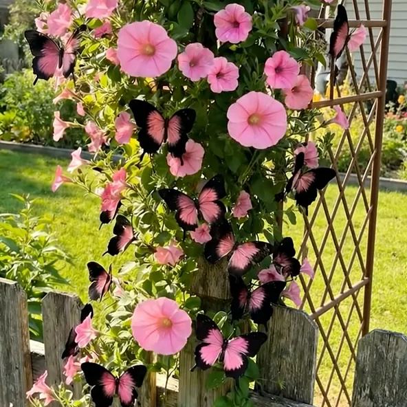 💙Twin-Bloom Butterfly Morning Glory Seeds| Rare Dual form & Fast-growing