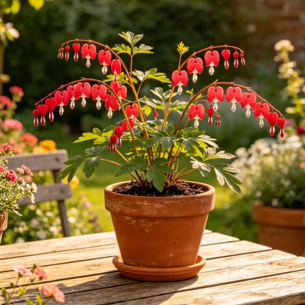 💖 Bleeding Heart Flower Seeds (Dicentra) -- Fall in Love With Every Bloom