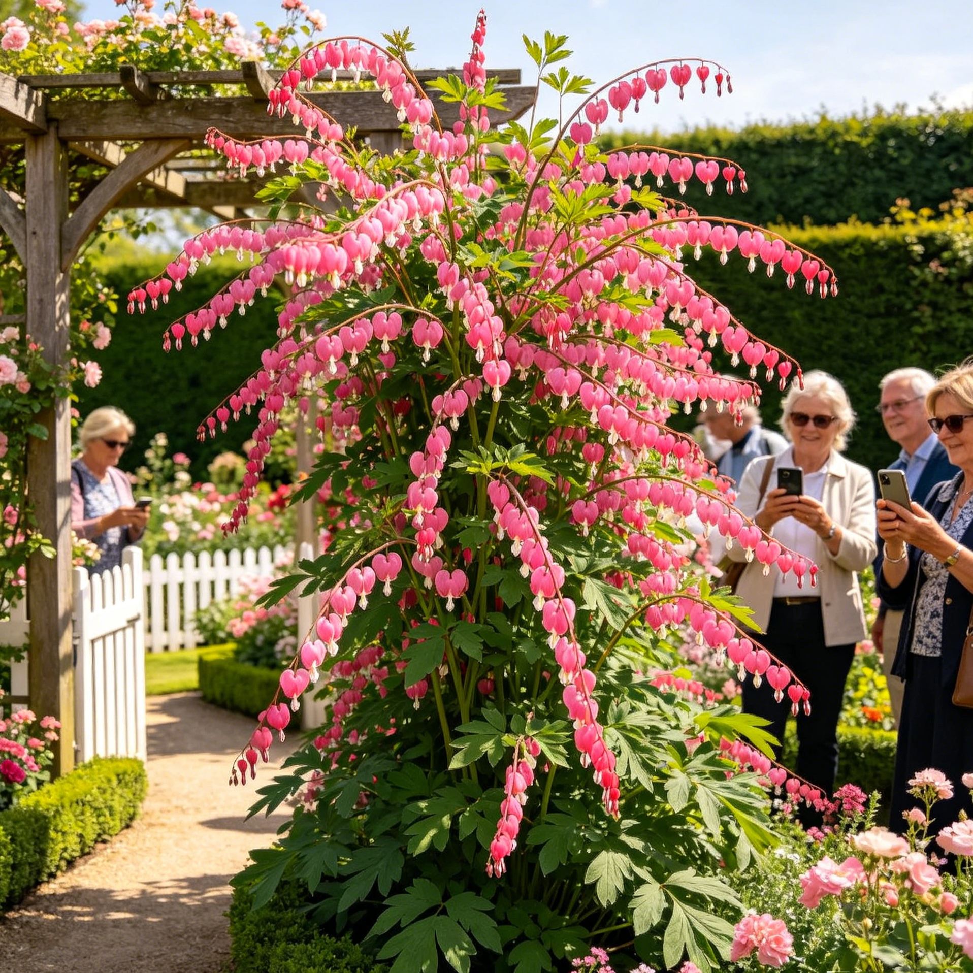 💖 Bleeding Heart Flower Seeds (Dicentra) -- Fall in Love With Every Bloom