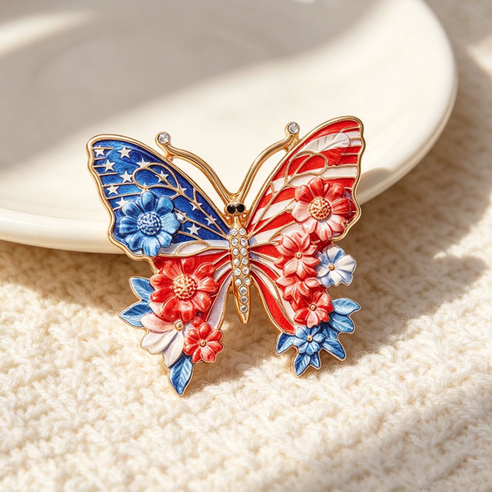 Golden America’s 250th Anniversary Commemorative Enamel Pin