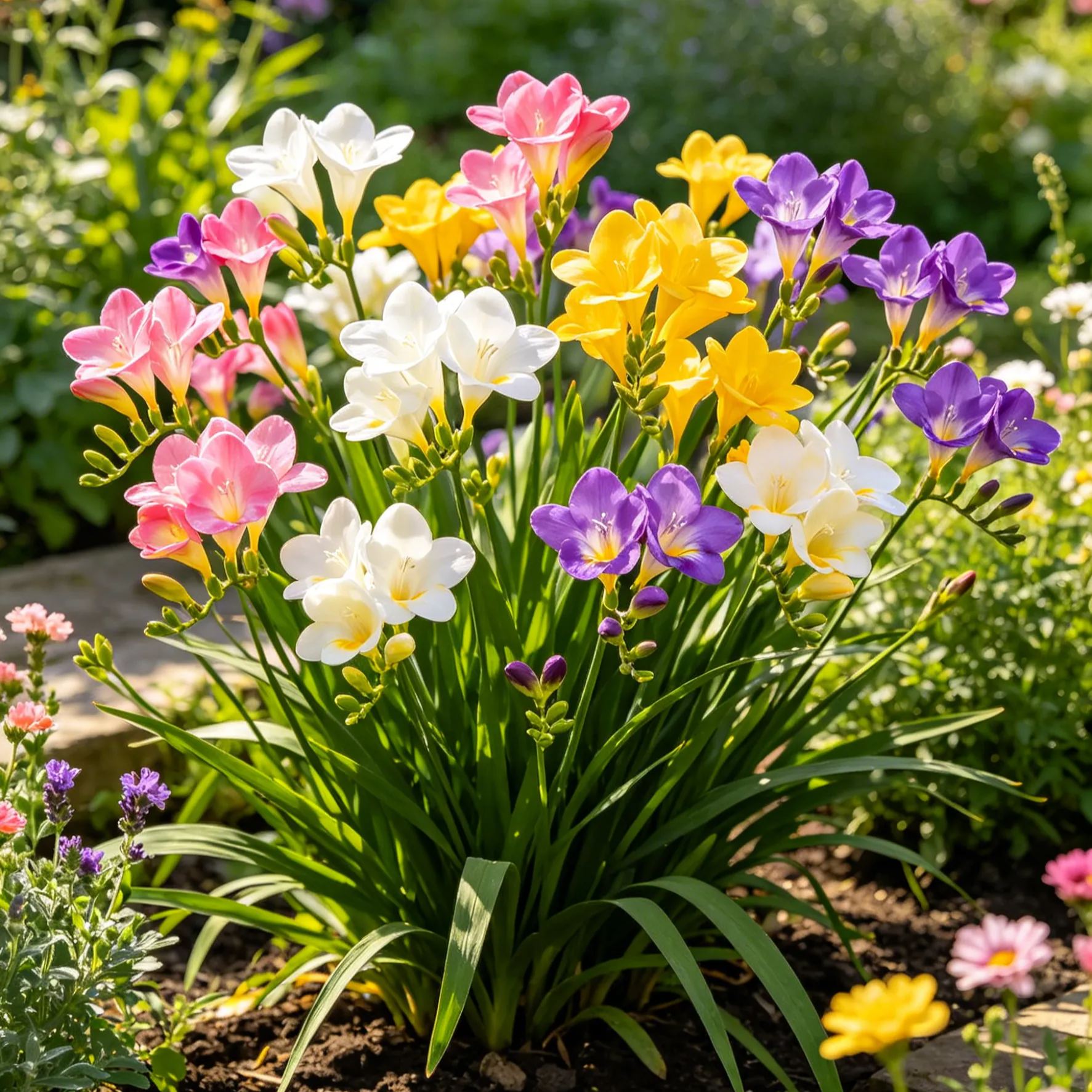 🌸 Fragrant Freesia Bulbs – Elegant Blooms with Sweet Lasting Fragrance