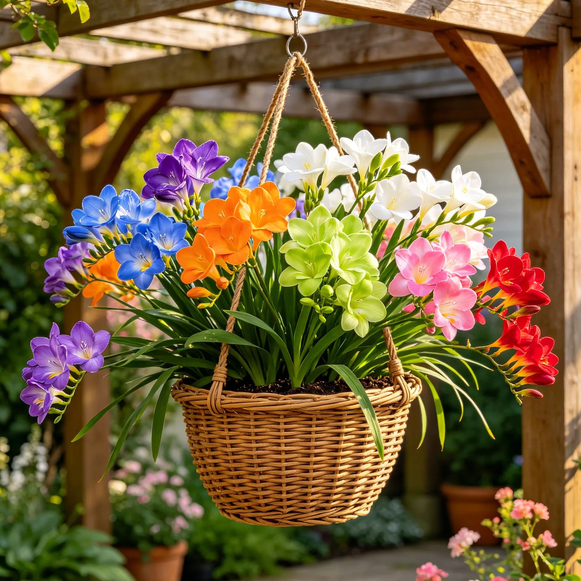 🌸 Fragrant Freesia Bulbs – Elegant Blooms with Sweet Lasting Fragrance