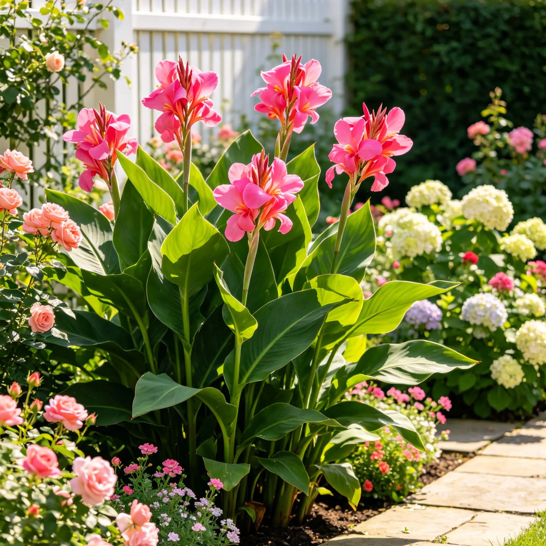 🔥 Flame Canna Bulbs – Bold Tropical Beauty with Stunning Foliage & Blooms