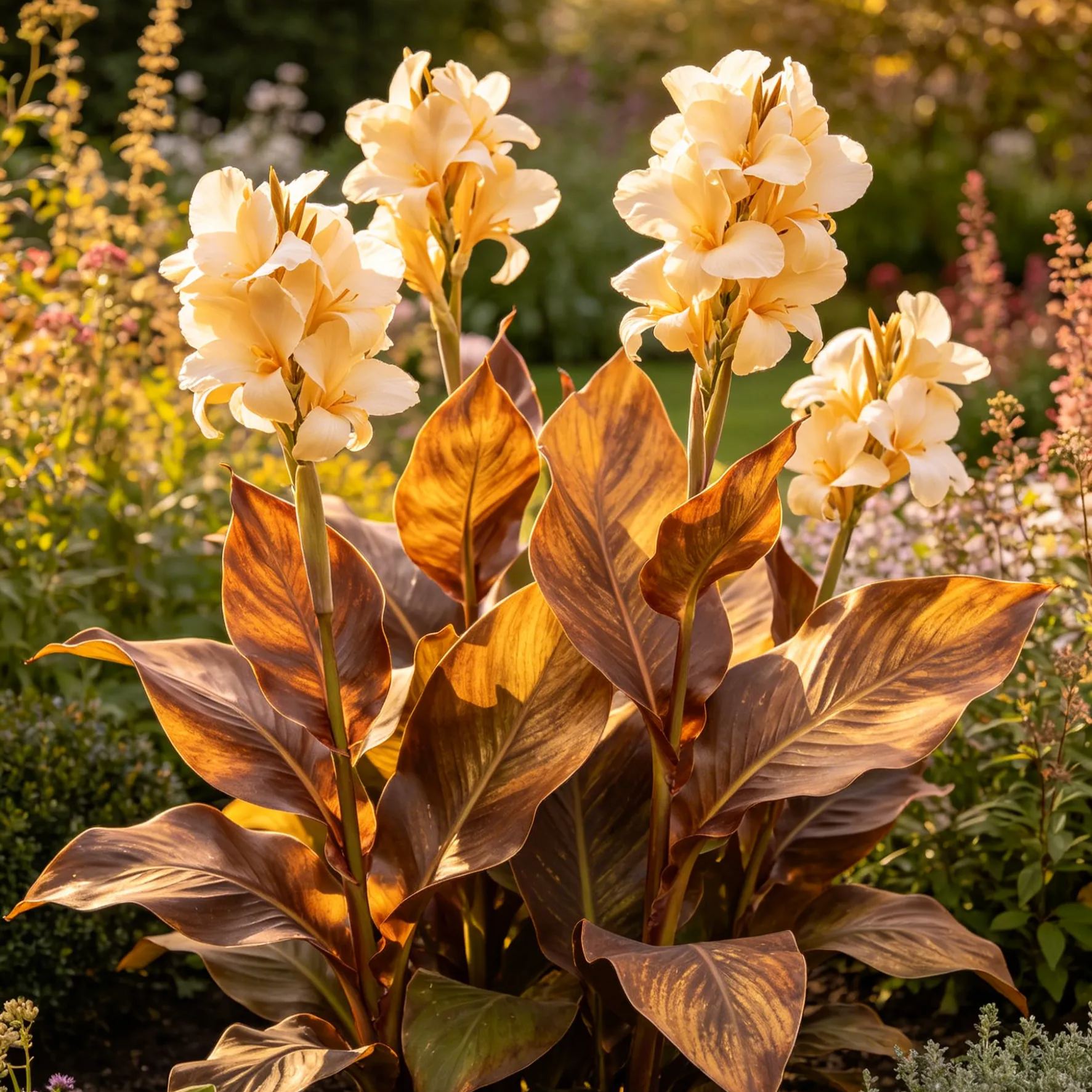 🔥 Flame Canna Bulbs – Bold Tropical Beauty with Stunning Foliage & Blooms