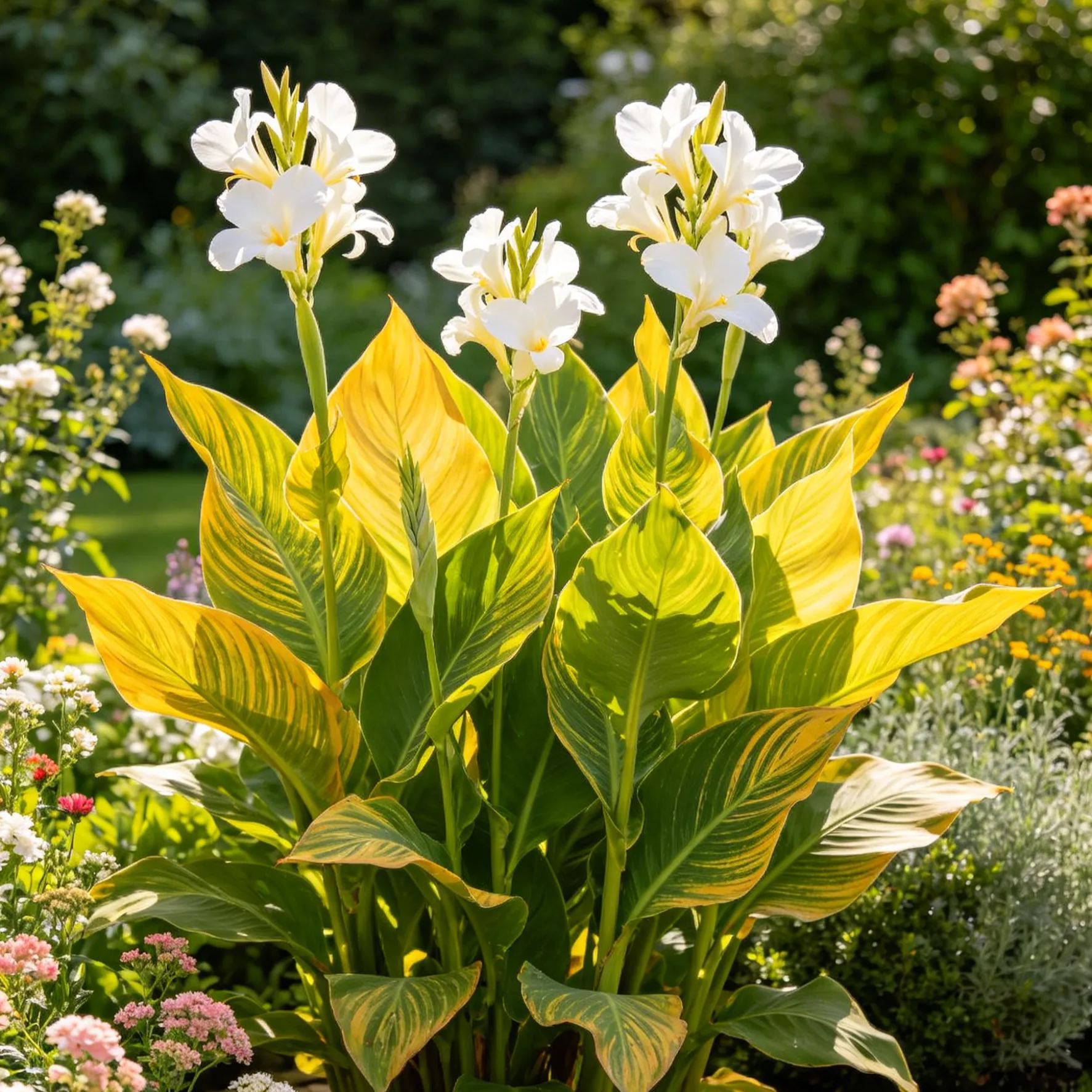 🔥 Flame Canna Bulbs – Bold Tropical Beauty with Stunning Foliage & Blooms