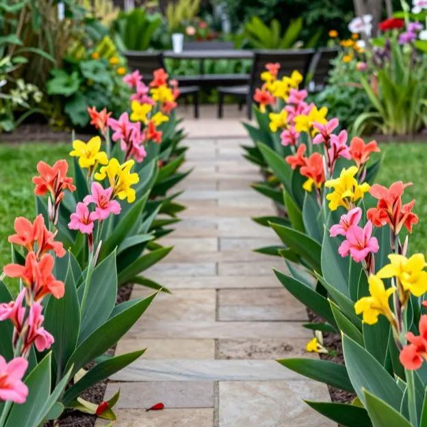 🔥 Flame Canna Bulbs – Bold Tropical Beauty with Stunning Foliage & Blooms