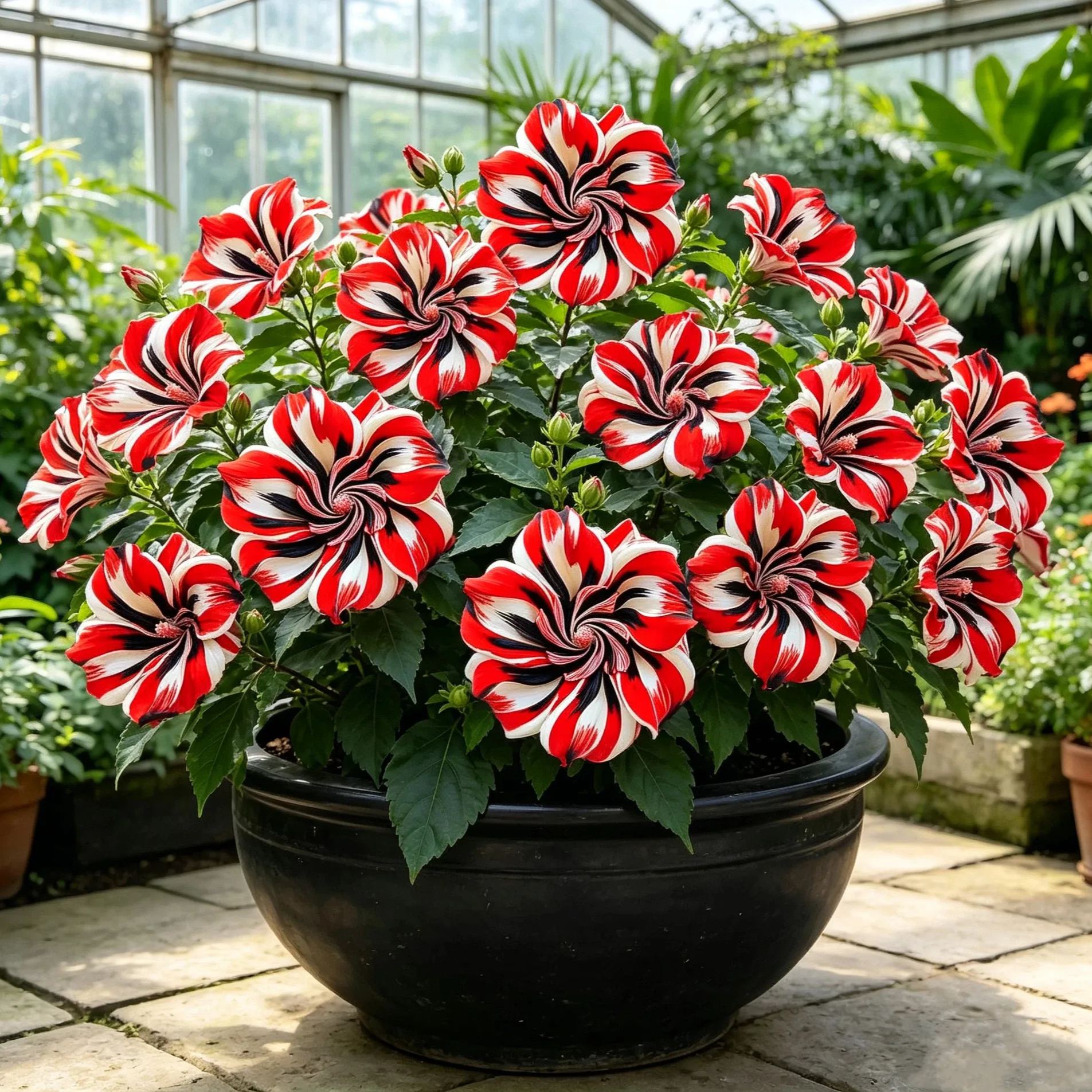🌺 Rare Double-Flowered Hibiscus Seeds| Grow Large, Wavy Blooms Right at Home