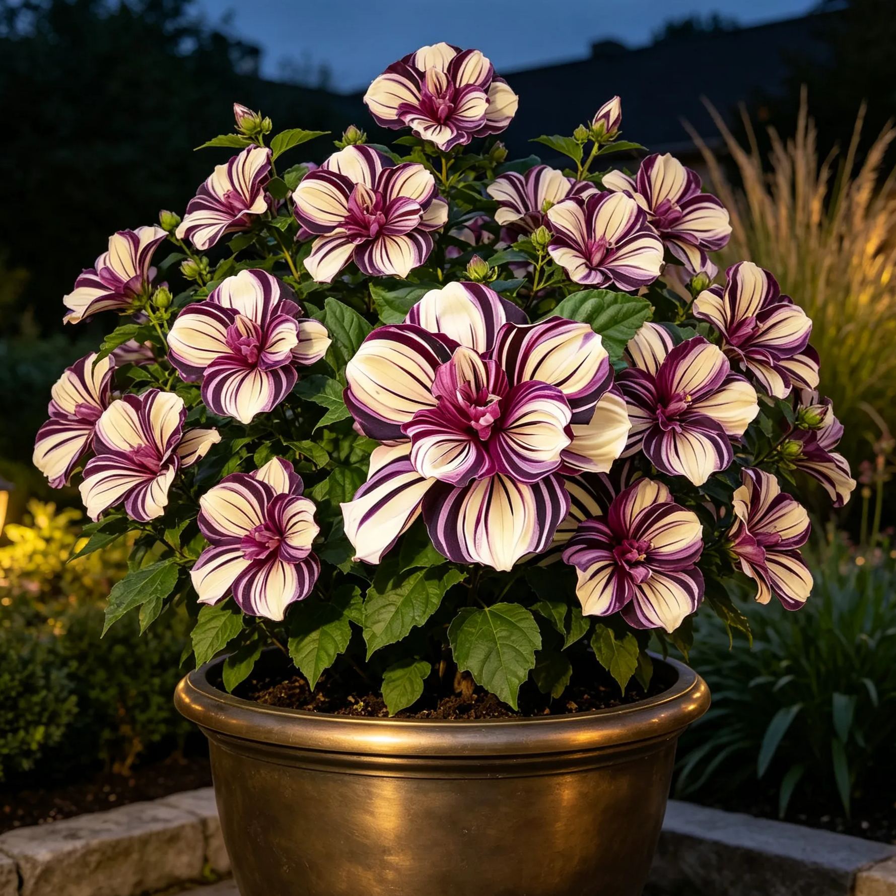 🌺 Rare Double-Flowered Hibiscus Seeds| Grow Large, Wavy Blooms Right at Home