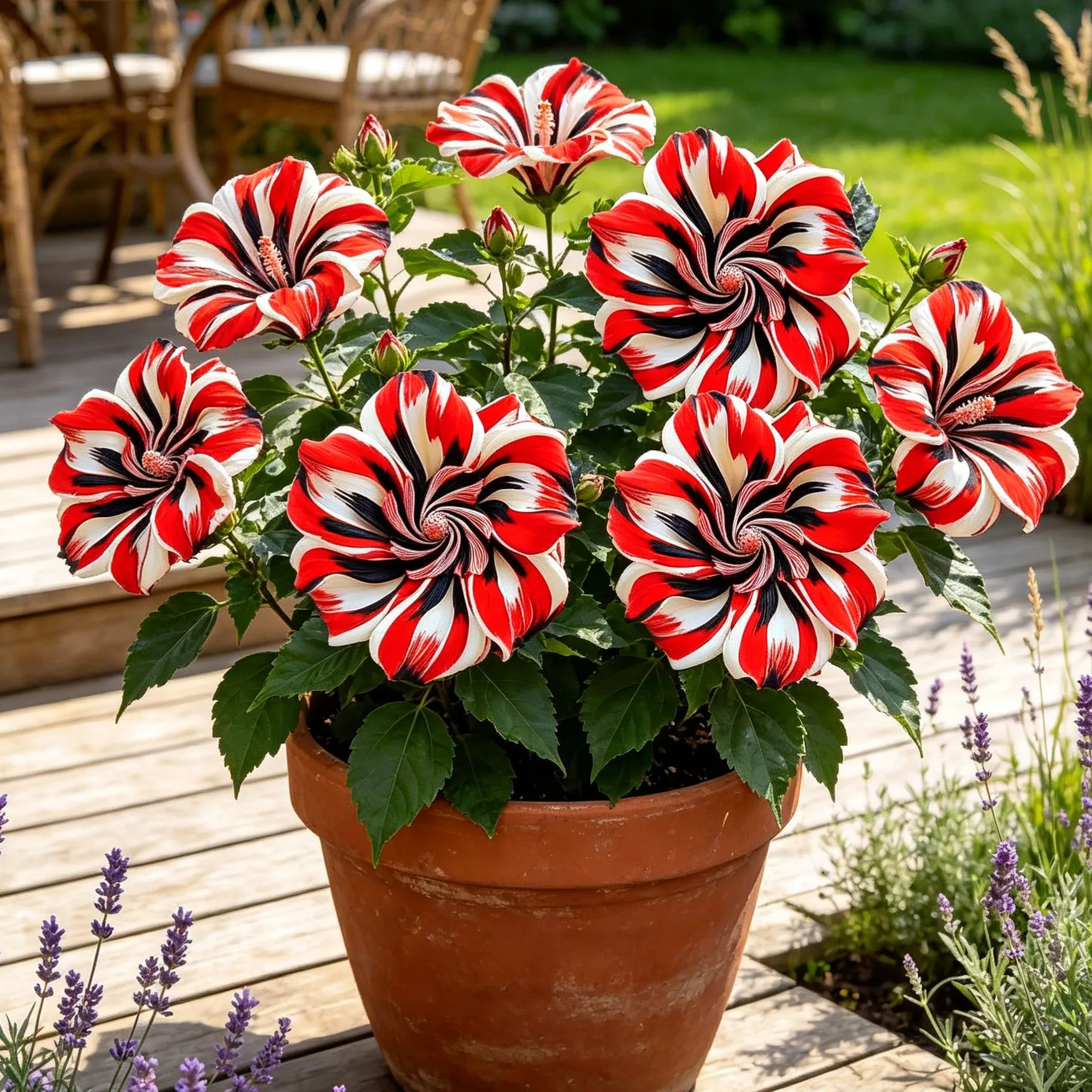 🌺 Rare Double-Flowered Hibiscus Seeds| Grow Large, Wavy Blooms Right at Home