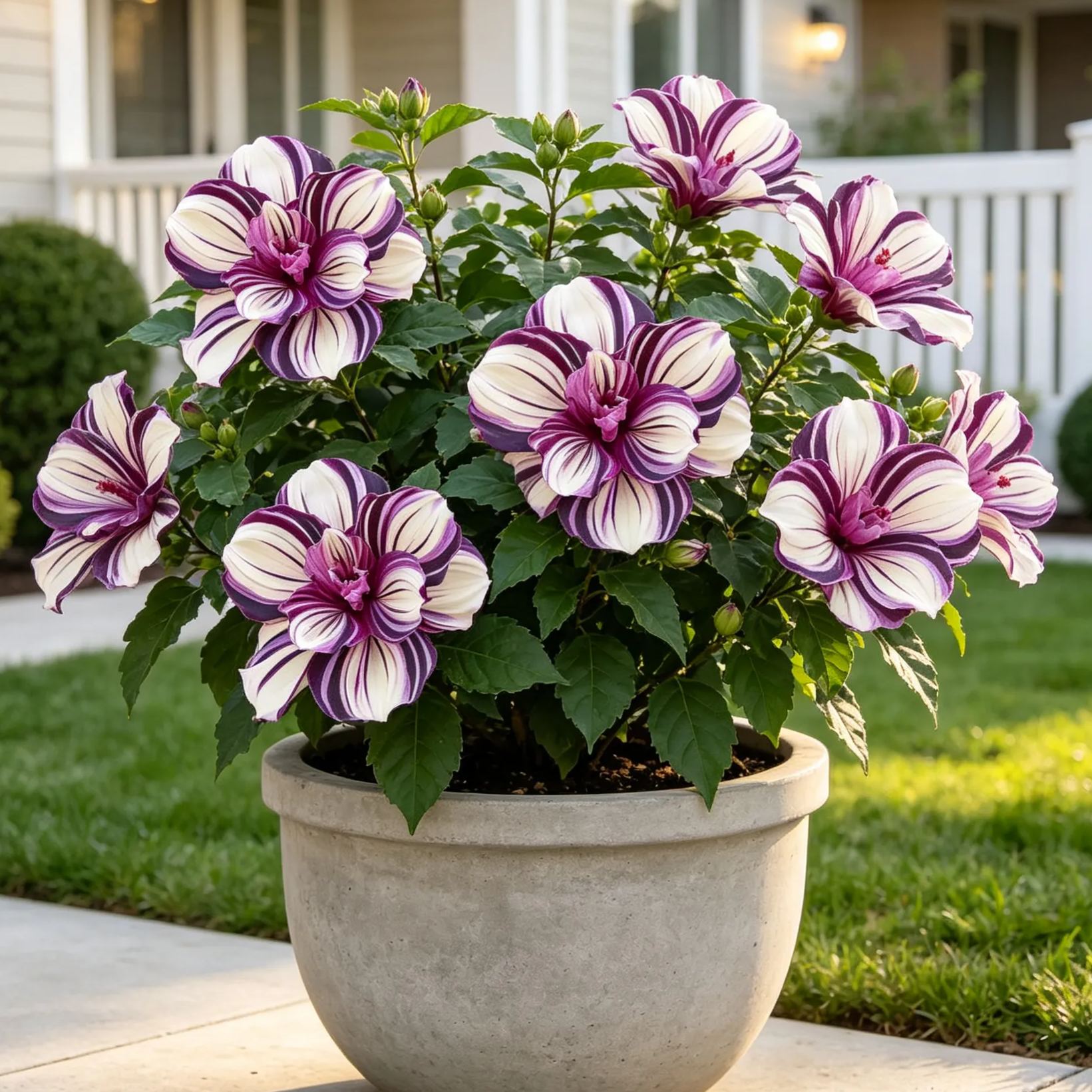 🌺 Rare Double-Flowered Hibiscus Seeds| Grow Large, Wavy Blooms Right at Home