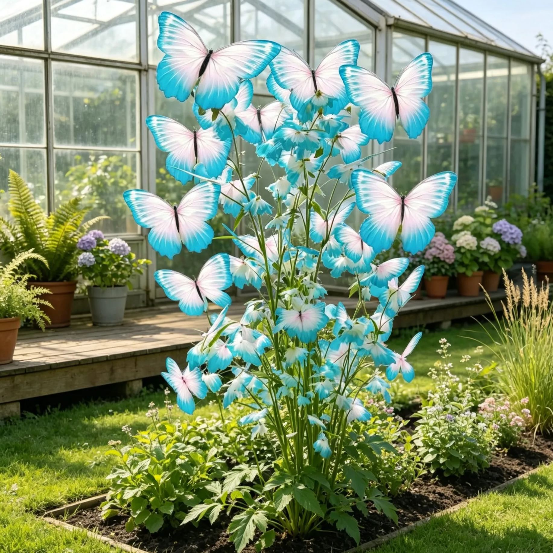 🦋🌸Premium Butterfly Sunflower Seeds – – Fast Growing Garden DIY