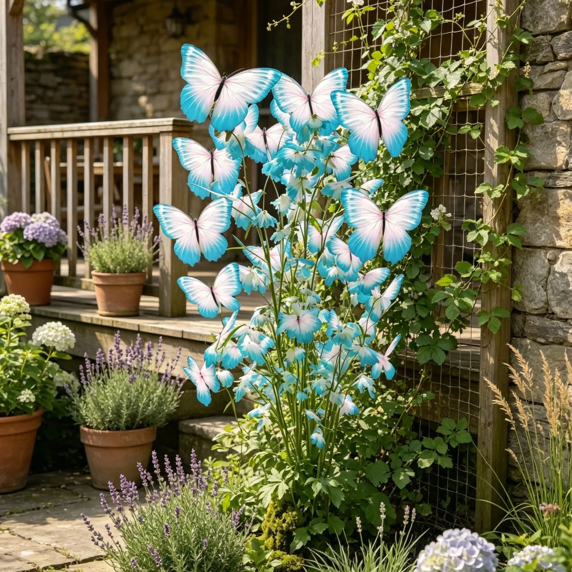 🦋🌸Premium Butterfly Sunflower Seeds – – Fast Growing Garden DIY