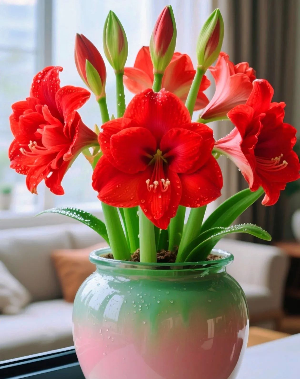 Double-Petaled Perfume Amaryllis Bulbs – The Queen of Flowers