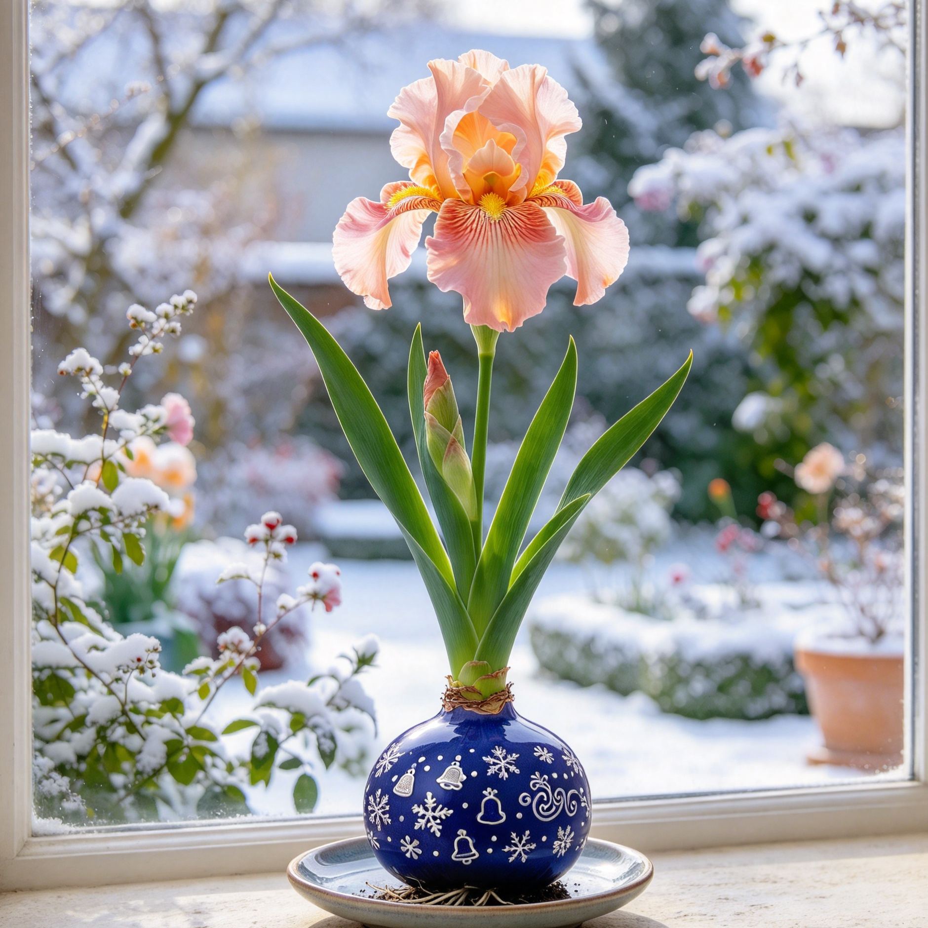 💙 Premium Waxed Rare Iris Bulbs – Soil-Free, Maintenance-Free, Blooms With Ease