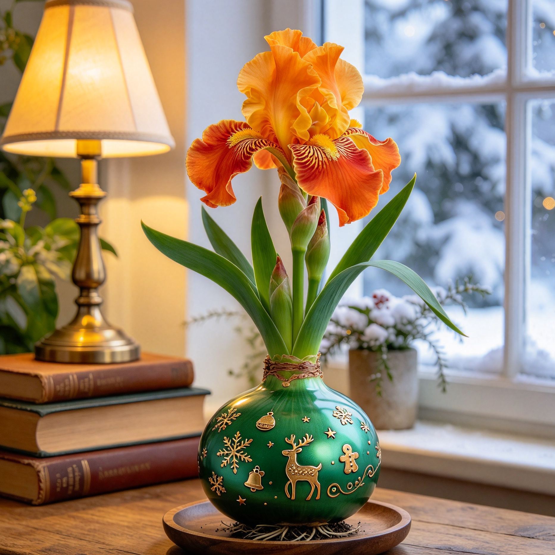 💙 Premium Waxed Rare Iris Bulbs – Soil-Free, Maintenance-Free, Blooms With Ease