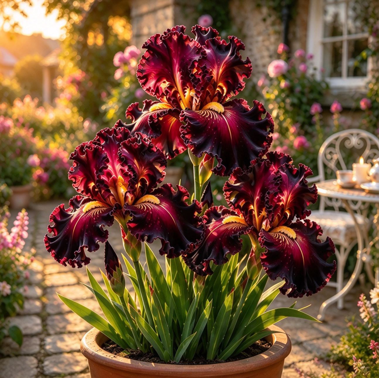 🌸 Premium Bearded Iris Collection for Home Gardens
