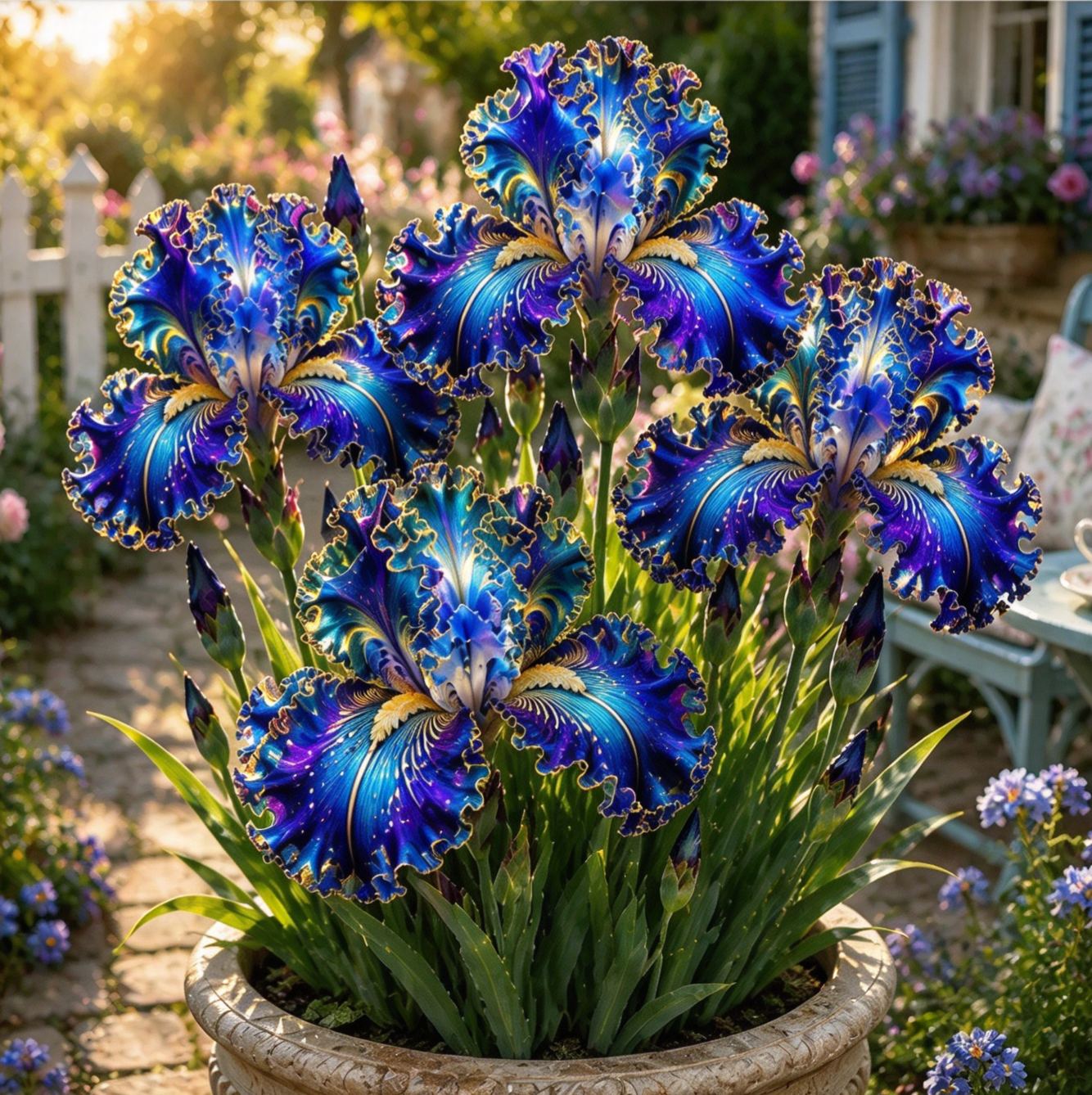 🌸 Premium Bearded Iris Collection for Home Gardens
