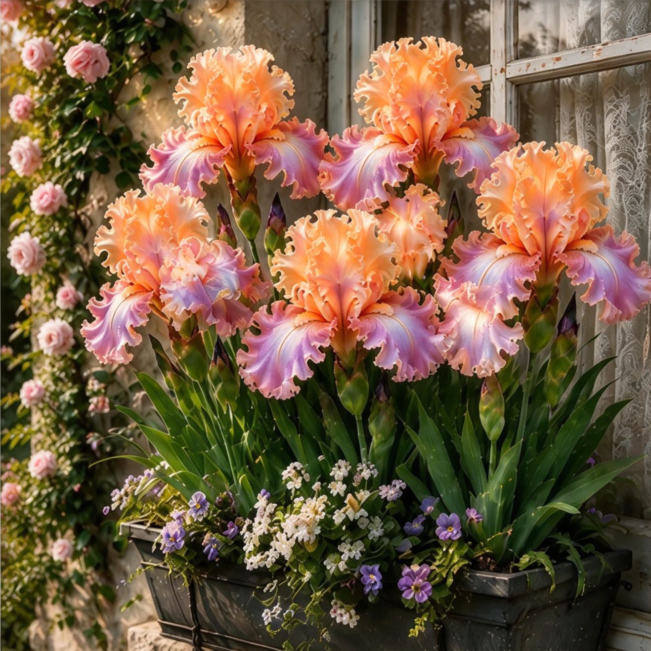 🌸 Premium Bearded Iris Collection for Home Gardens