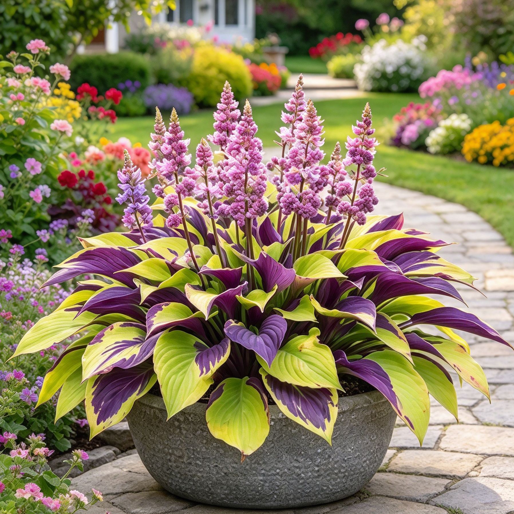 🌈 Hosta Bulbs 🌿 Multi-Color, Easy to Grow, Brighten Any Space 🪴