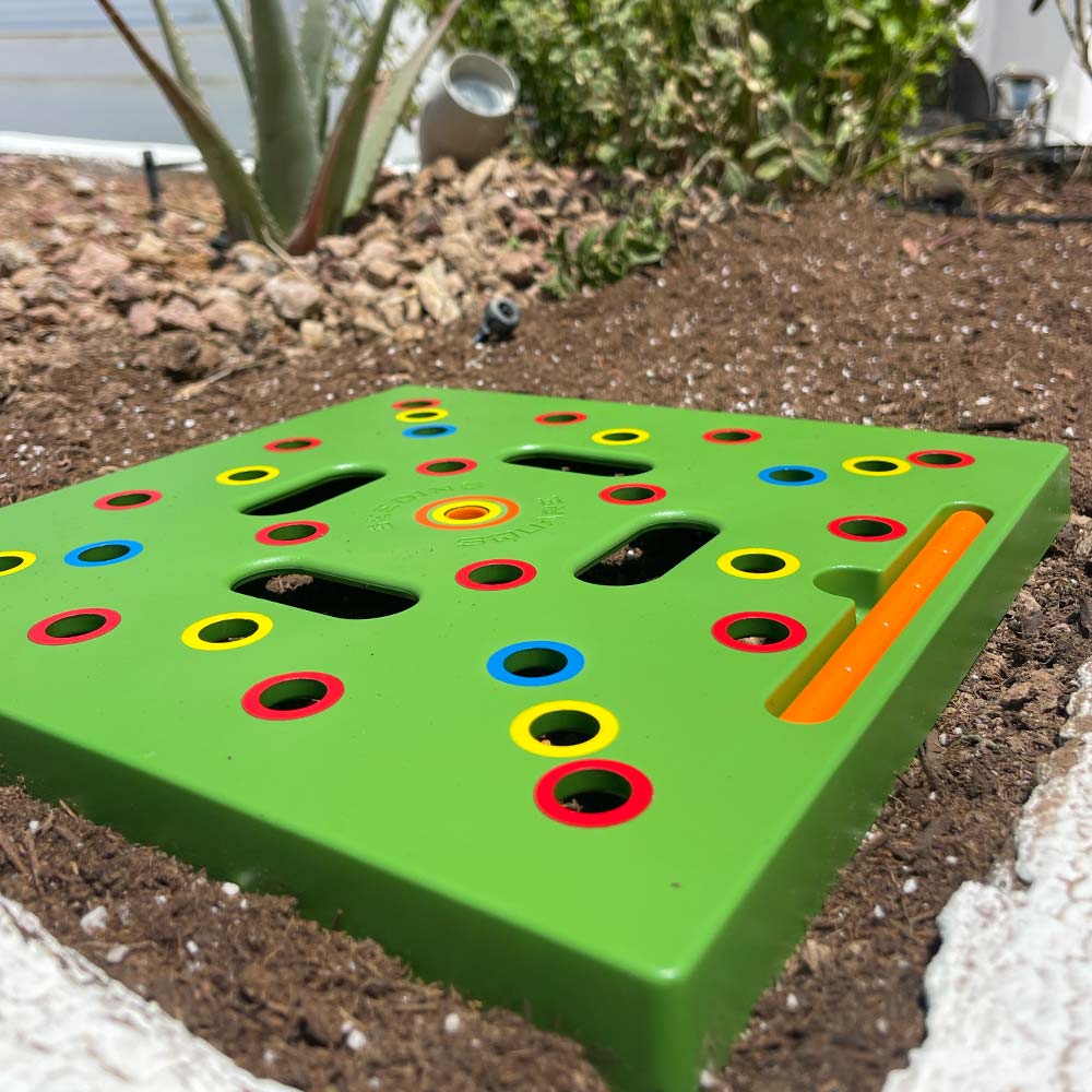 Seeding Square - Ultimate Garden Template + Seed2Splendor e-Guidebook