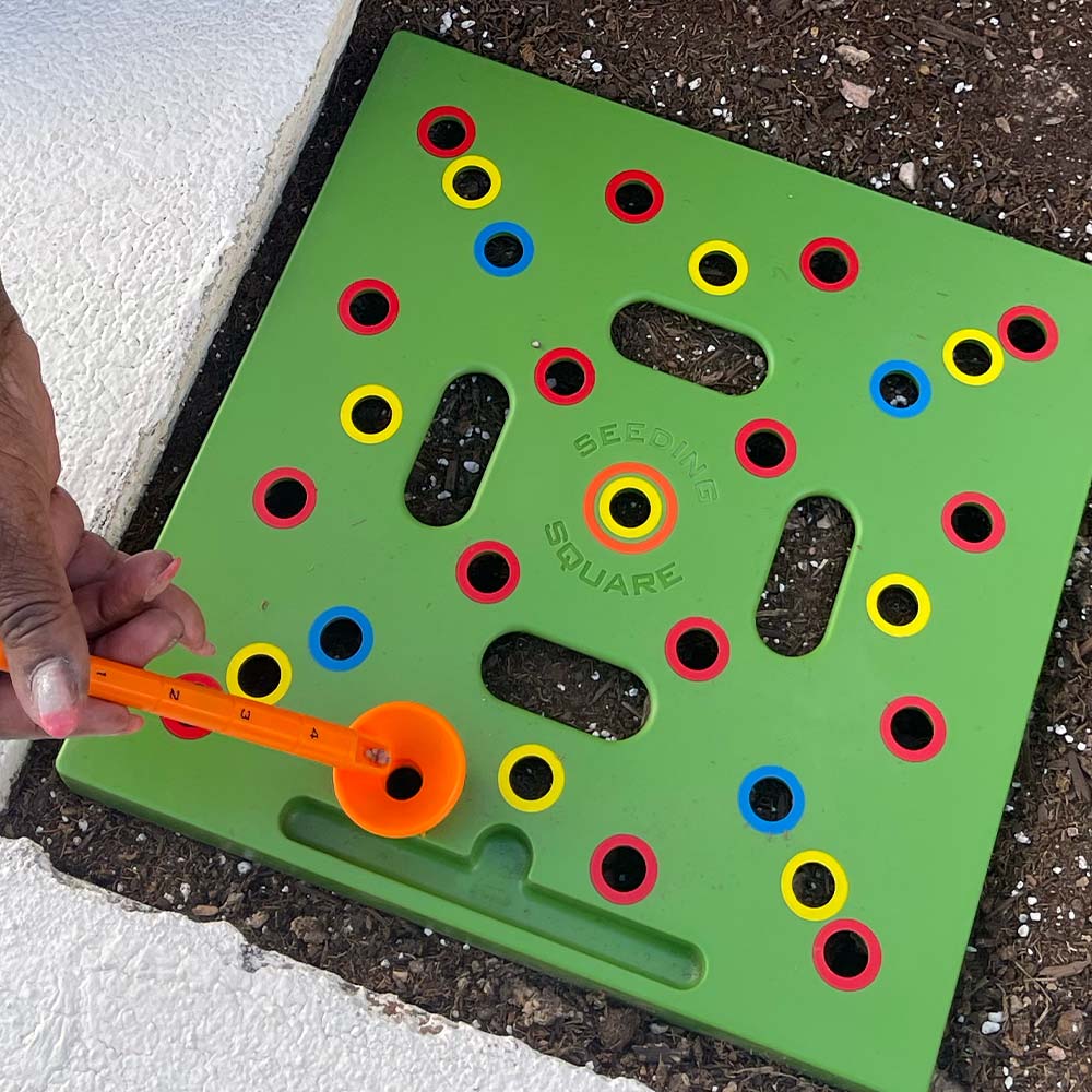 Seeding Square - Ultimate Garden Template + Seed2Splendor e-Guidebook