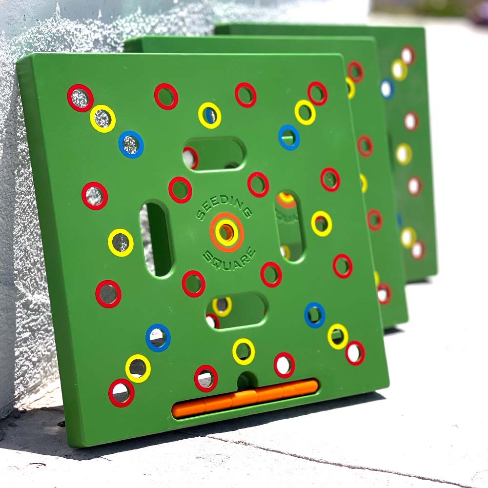 Seeding Square - Ultimate Garden Template + Seed2Splendor e-Guidebook