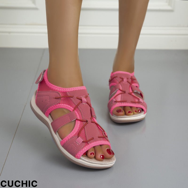 Women Spliced Stretch Casual Sports Sandals Shoes