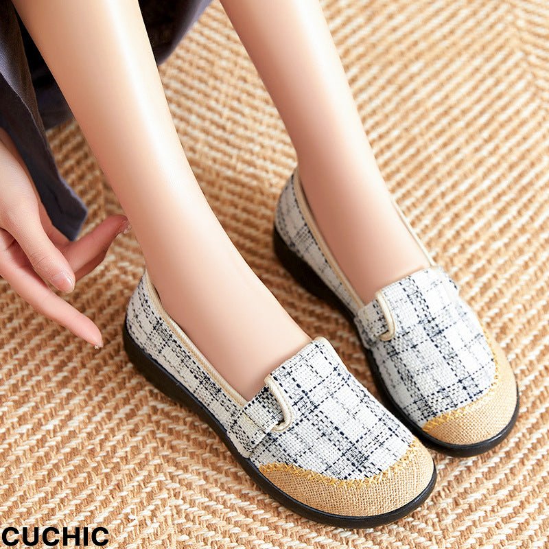 Ethnic Style Linen Straw Casual Shoes