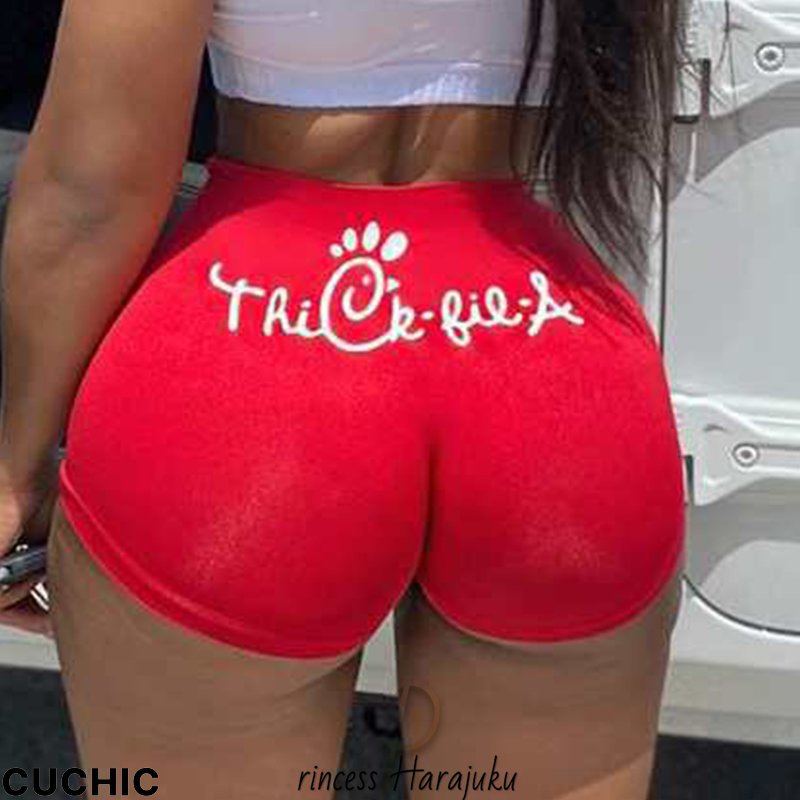 Fashion New Women's Bottoms Breathable Chic Print Sexy Beach Sports Biker Shorts