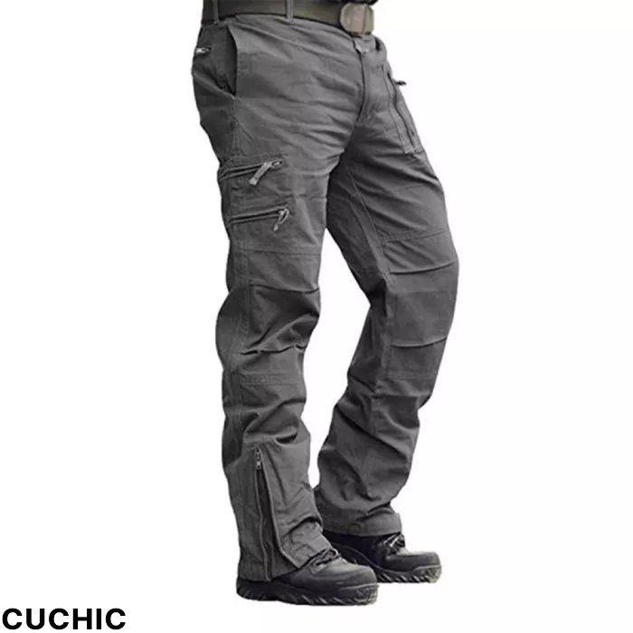 Men's Casual Large Pocket Pants