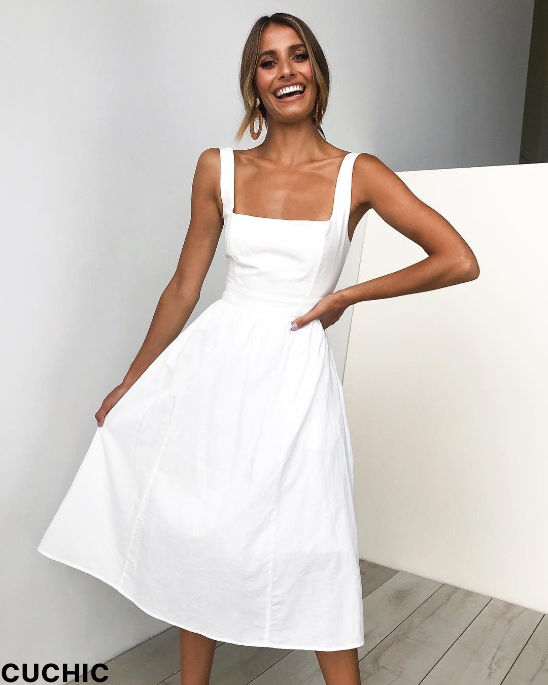 Sexy Party Solid Color Dress