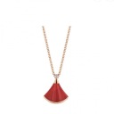 Carnelian Short Skirt Necklace