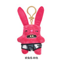 Keychain - Crazy Rabbit Monster (Pink) About 12cm